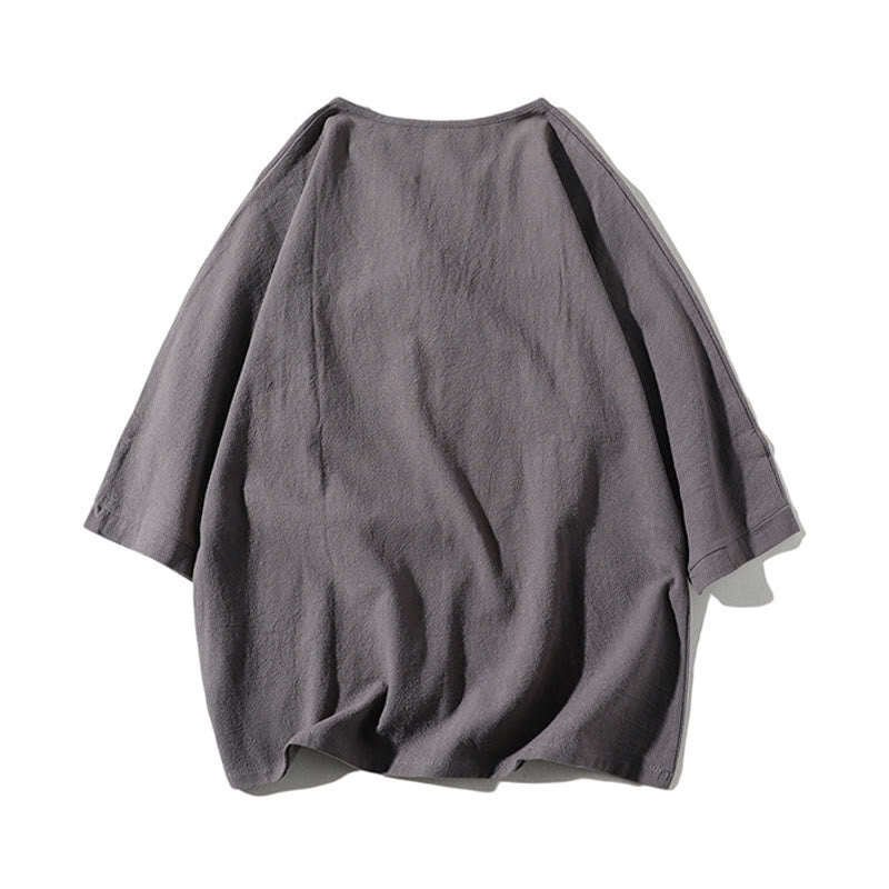Cotton Linen Wide-Leg Mindful Meditation Set