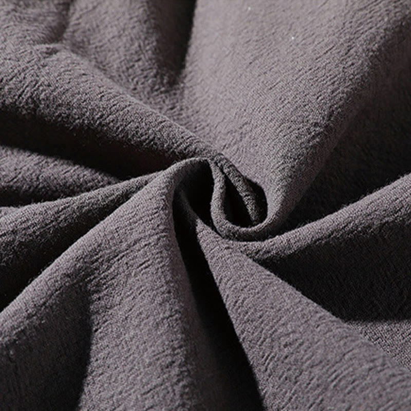Cotton Linen Wide-Leg Mindful Meditation Set