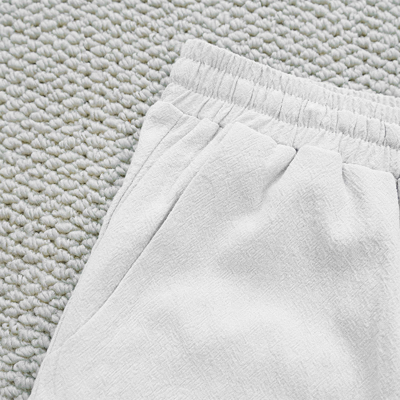 Breathable Cotton Linen Tapered Mindful Movement Pants