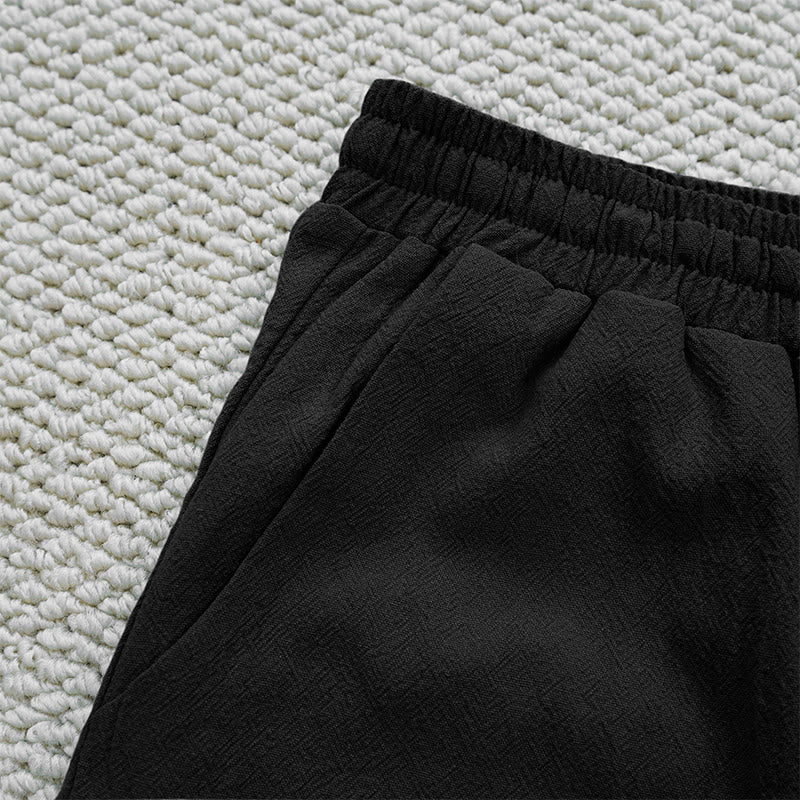Breathable Cotton Linen Tapered Mindful Movement Pants