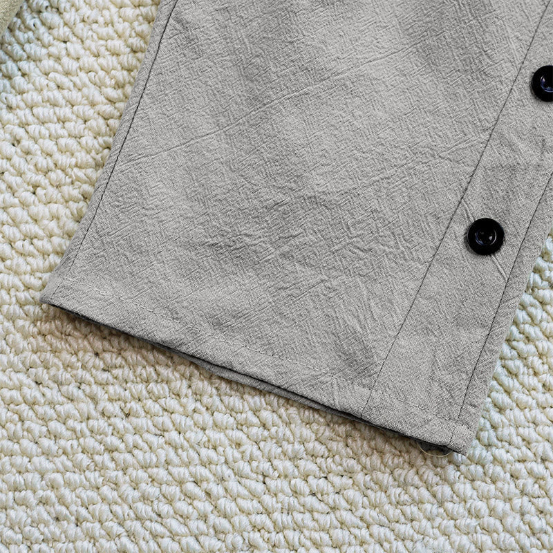 Breathable Cotton Linen Tapered Meditation Pants