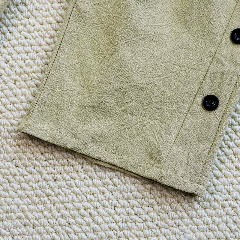 Breathable Cotton Linen Tapered Meditation Pants