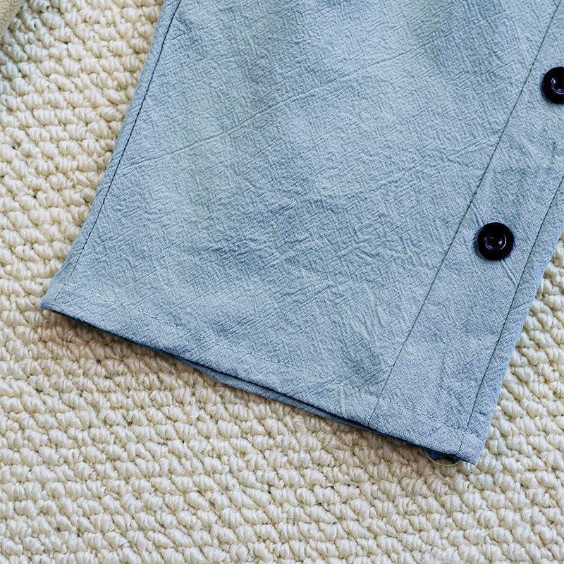 Breathable Cotton Linen Tapered Meditation Pants