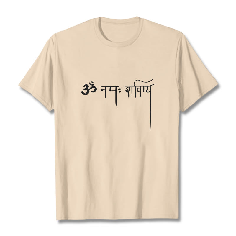 Sanskrit Namah Shivaya Tee T-shirt