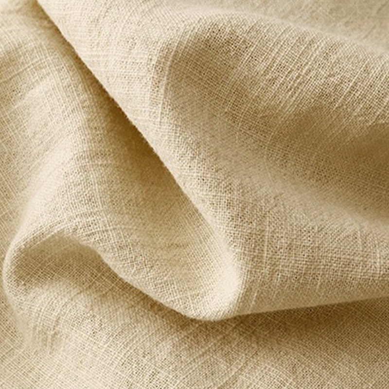 Tactile Cotton Linen Minimalist Grounding T-Shirt