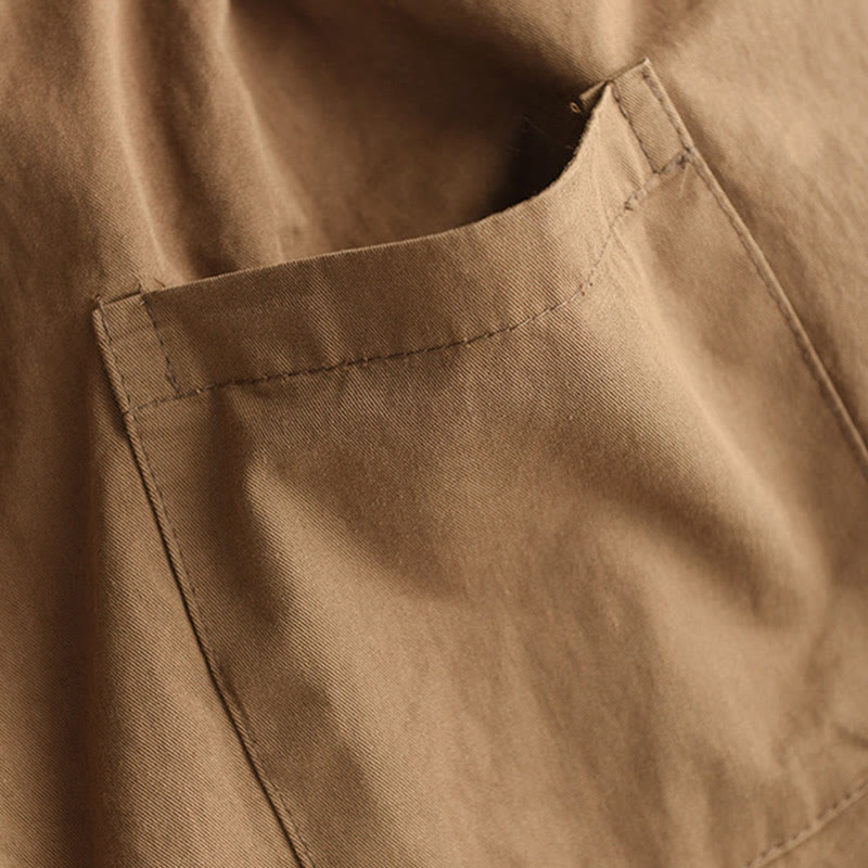 Breathable Cotton Patched Cuff Meditation Harem Pants