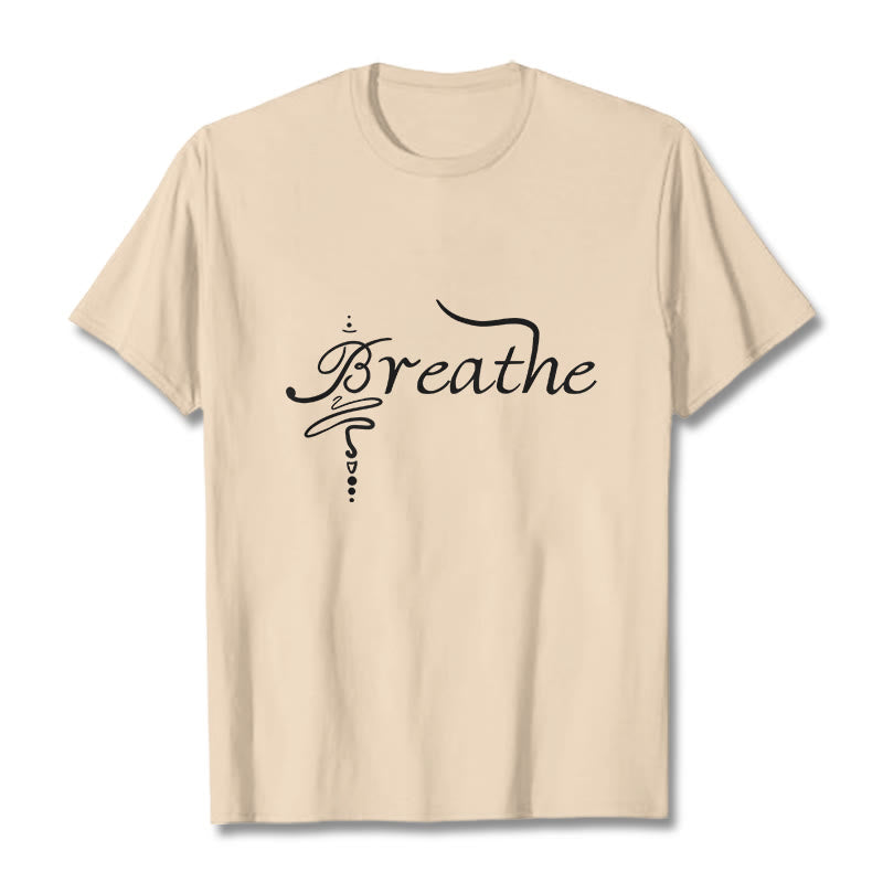 Breathe Word Tee T-shirt