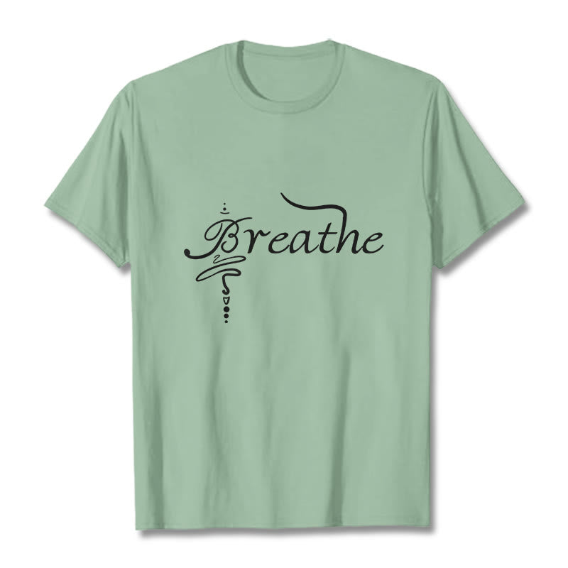 Breathe Word Tee T-shirt