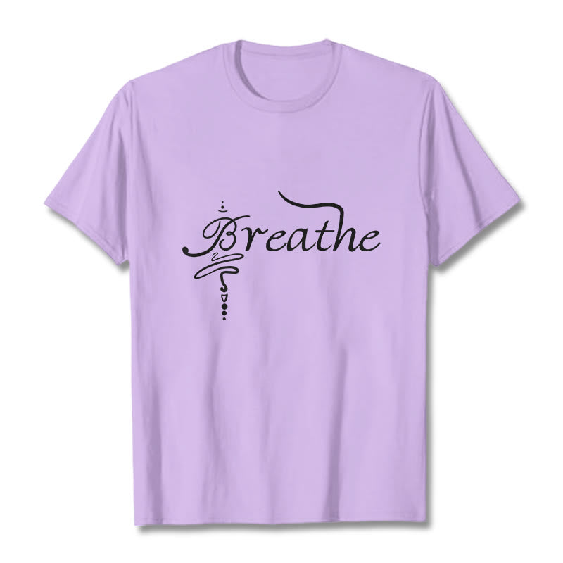 Breathe Word Tee T-shirt