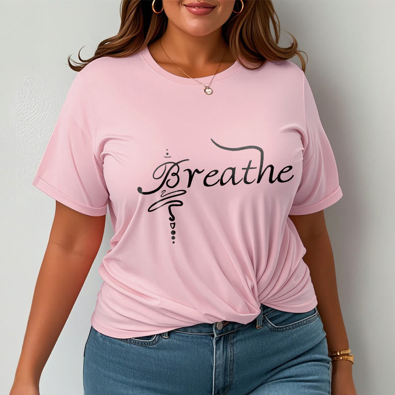 Breathe Word Tee T-shirt