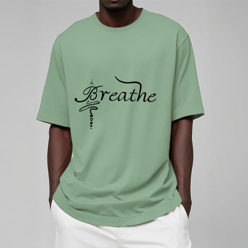 Breathe Word Tee T-shirt