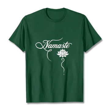 Tactile Cotton Classic Namaste Mindful T-Shirt