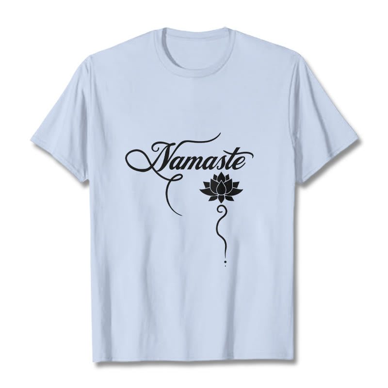 Tactile Cotton Classic Namaste Mindful T-Shirt