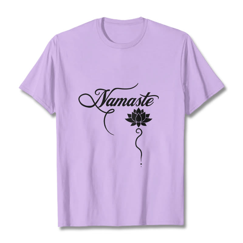 Tactile Cotton Classic Namaste Mindful T-Shirt