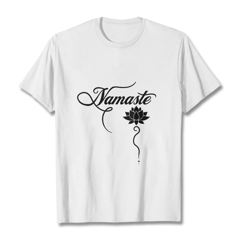 Tactile Cotton Classic Namaste Mindful T-Shirt