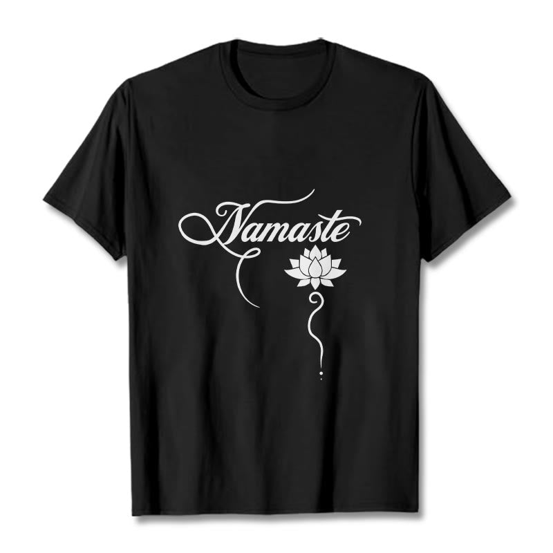 Tactile Cotton Classic Namaste Mindful T-Shirt