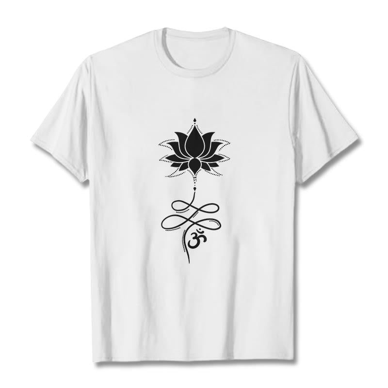 Lotus OM Sanskrit Tee T-shirt