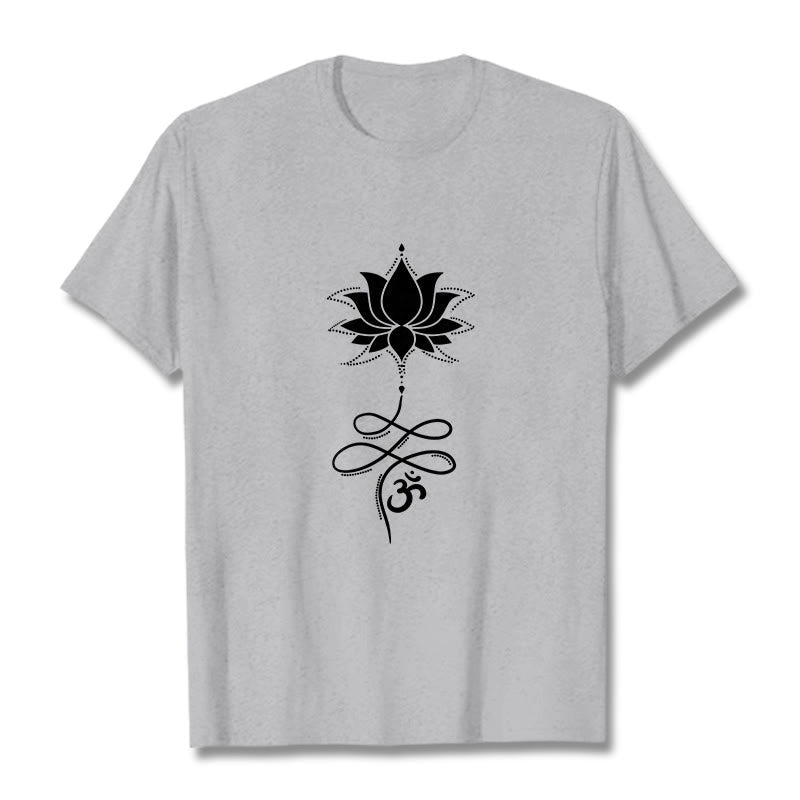 Lotus OM Sanskrit Tee T-shirt