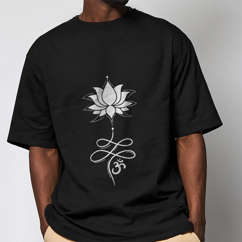 Lotus OM Sanskrit Tee T-shirt