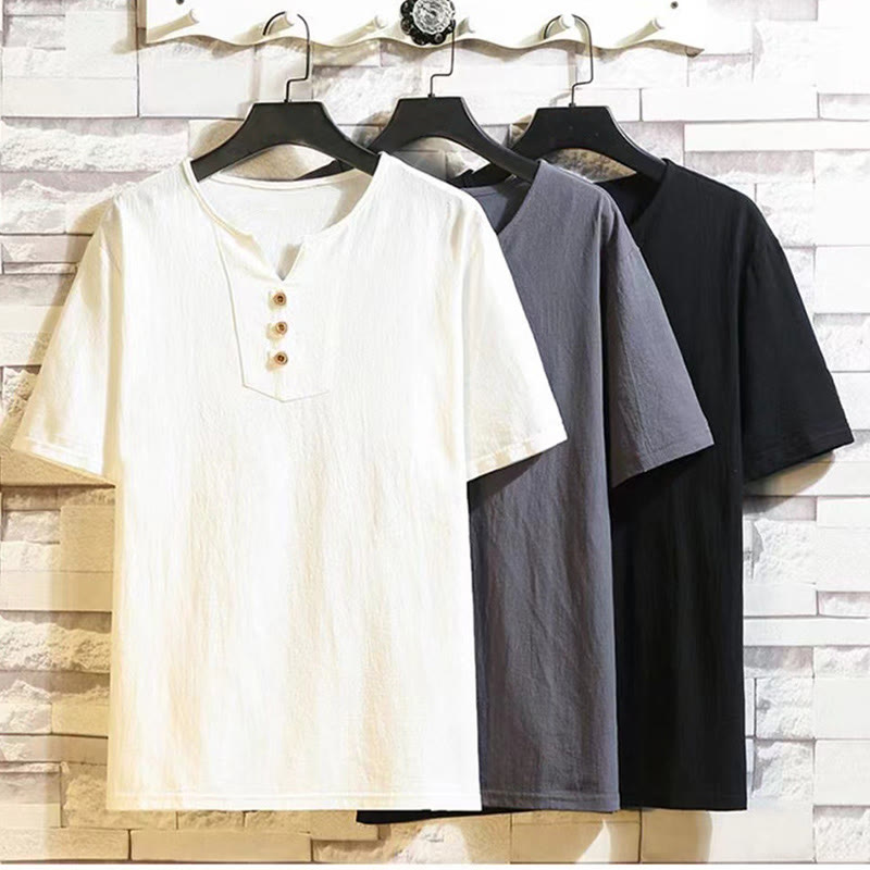 Breathable Cotton Linen Two-Piece Meditation Set
