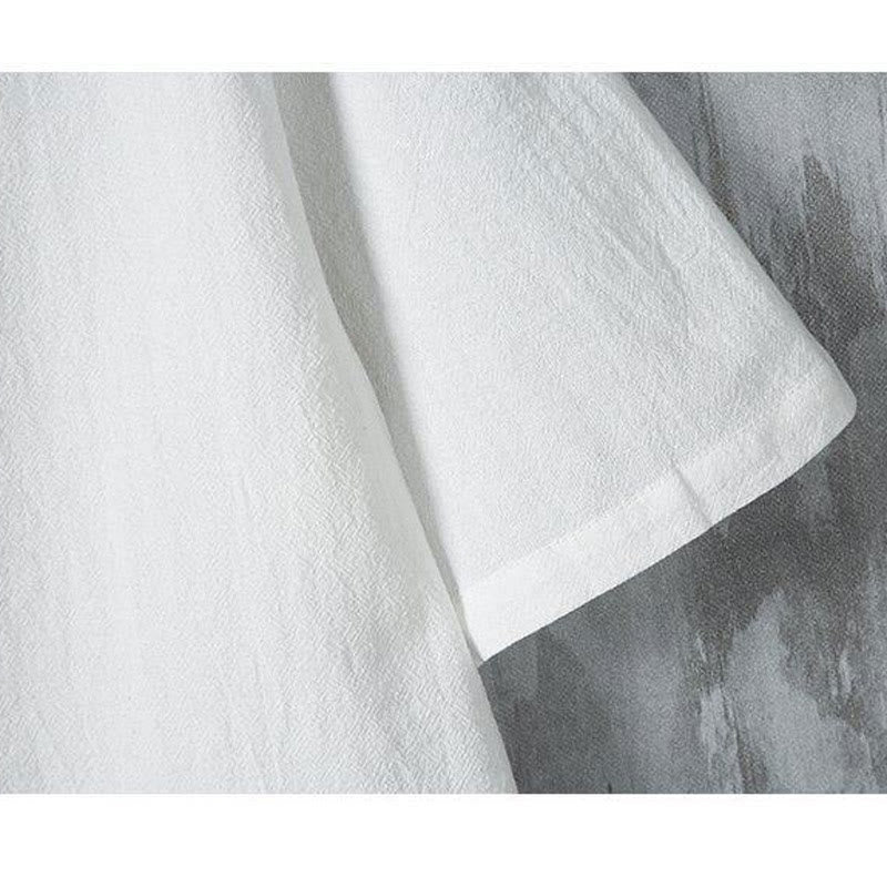 Cotton Linen Frog Button Meditation Shirt