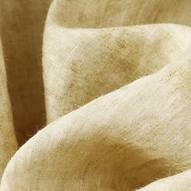 Summer Casual Embroidered Stand Collar Design Three Quarter Sleeve Acrylic Midi Dress