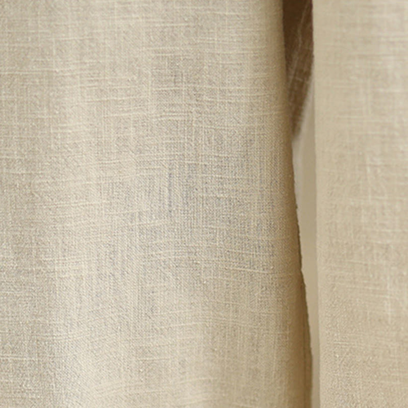 Tactile Cotton Linen Tapered Meditation Harem Pants