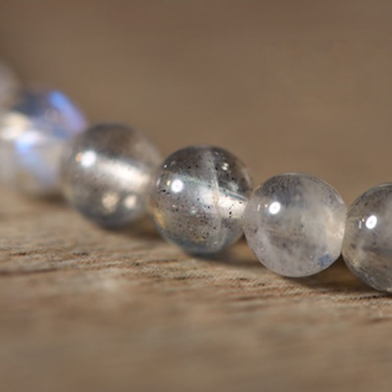 Ultra-Thin Moonstone Koi Fish Healing Bracelet