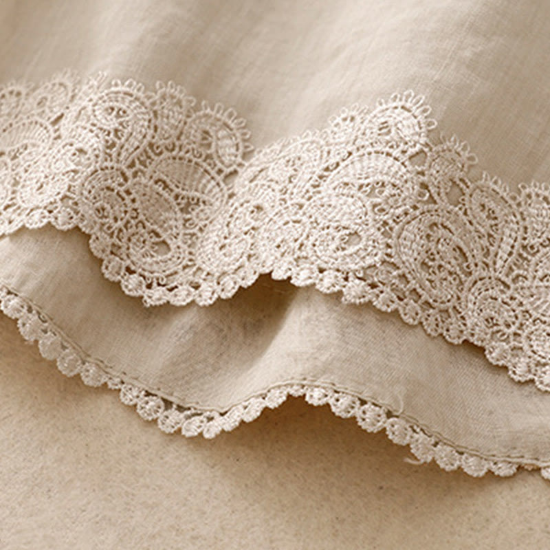 Breathable Cotton Wide-Leg Grounding Meditation Pants