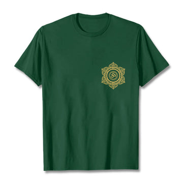 Golden Mandala OM Pattern Tee T-shirt