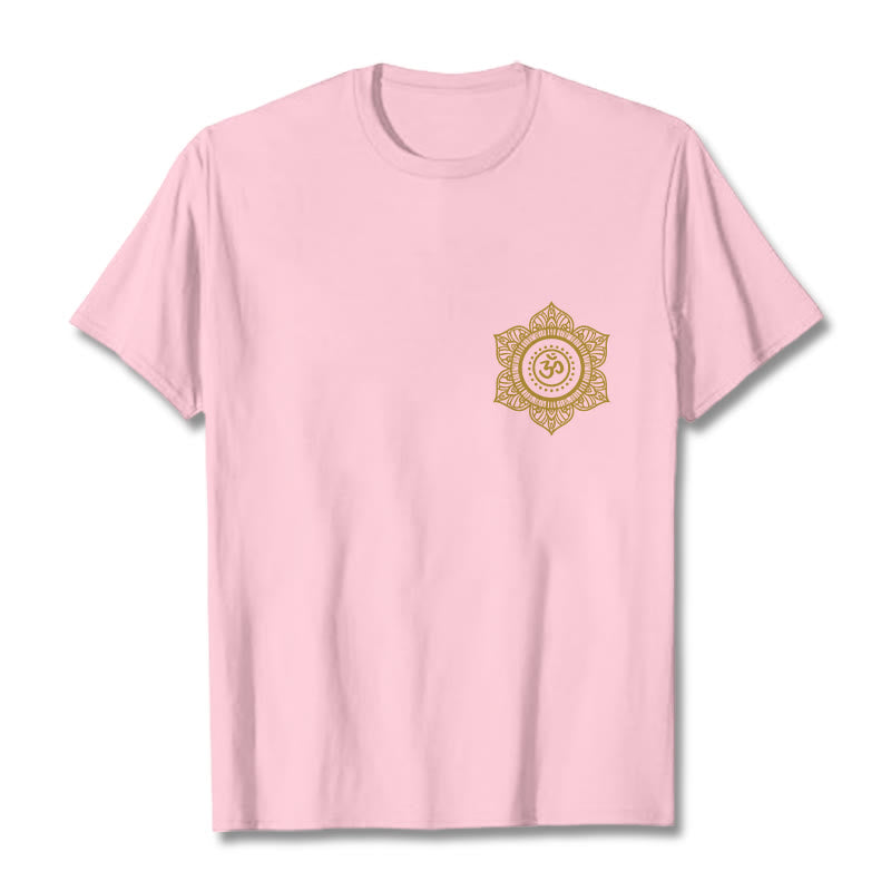 Golden Mandala OM Pattern Tee T-shirt