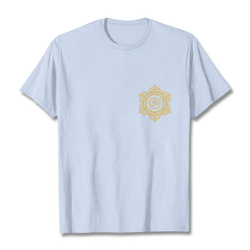 Golden Mandala OM Pattern Tee T-shirt