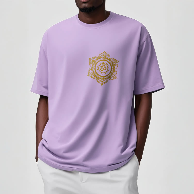 Golden Mandala OM Pattern Tee T-shirt