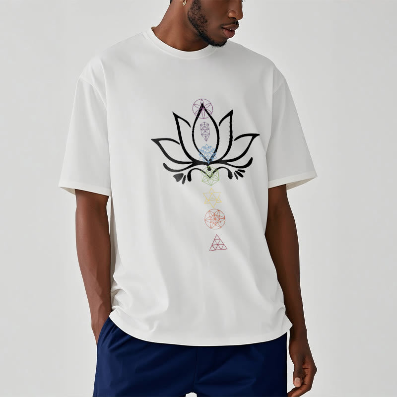 Lotus Sacred Geometry Tee T-shirt