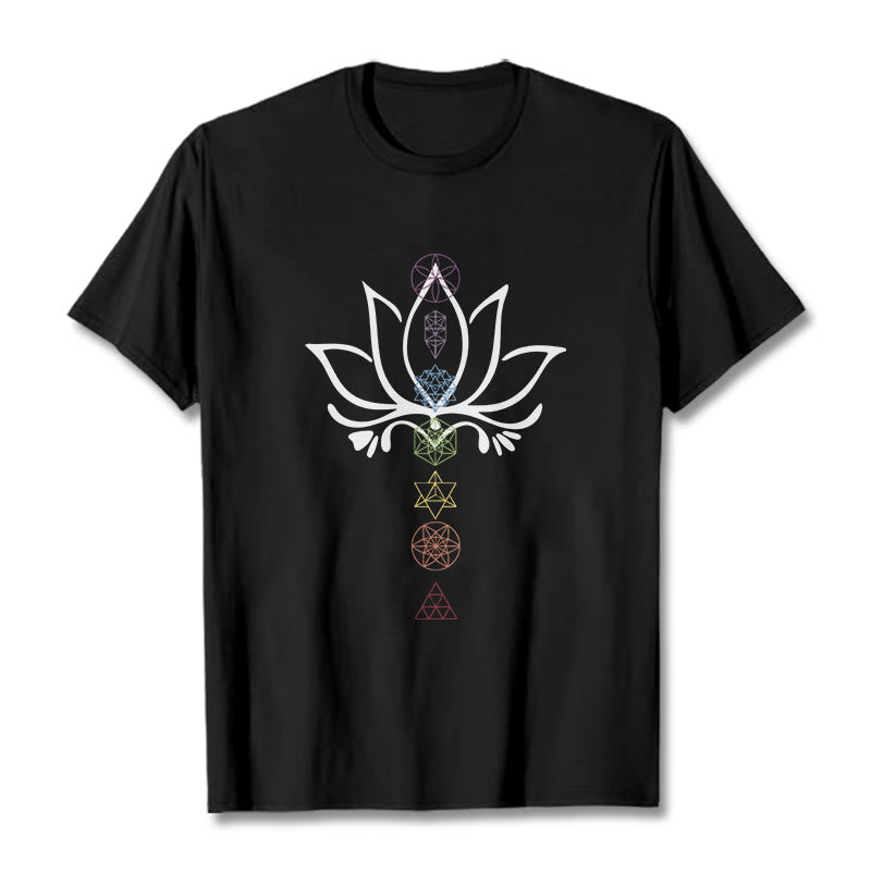 Lotus Sacred Geometry Tee T-shirt