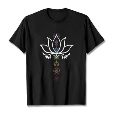 Lotus Sacred Geometry Tee T-shirt