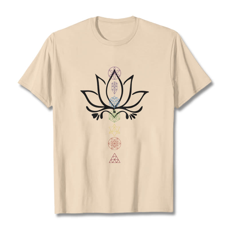 Lotus Sacred Geometry Tee T-shirt