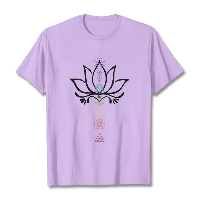 Lotus Sacred Geometry Tee T-shirt