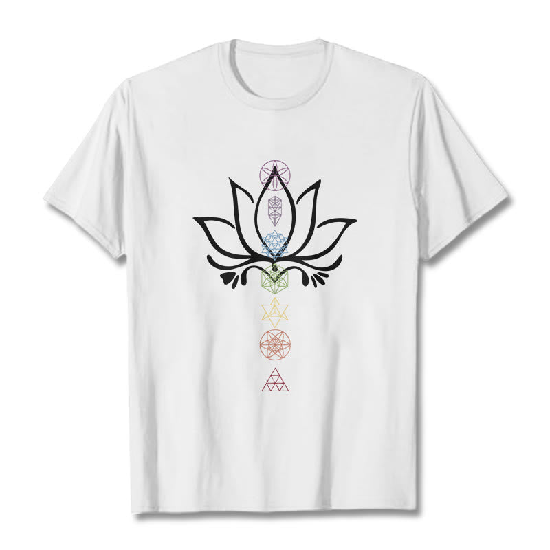 Lotus Sacred Geometry Tee T-shirt