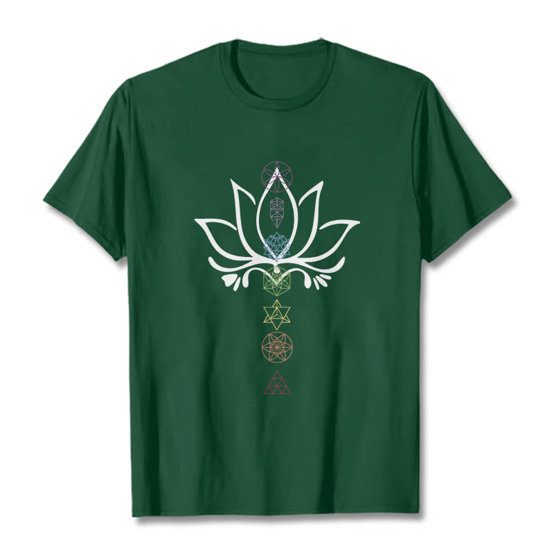 Lotus Sacred Geometry Tee T-shirt