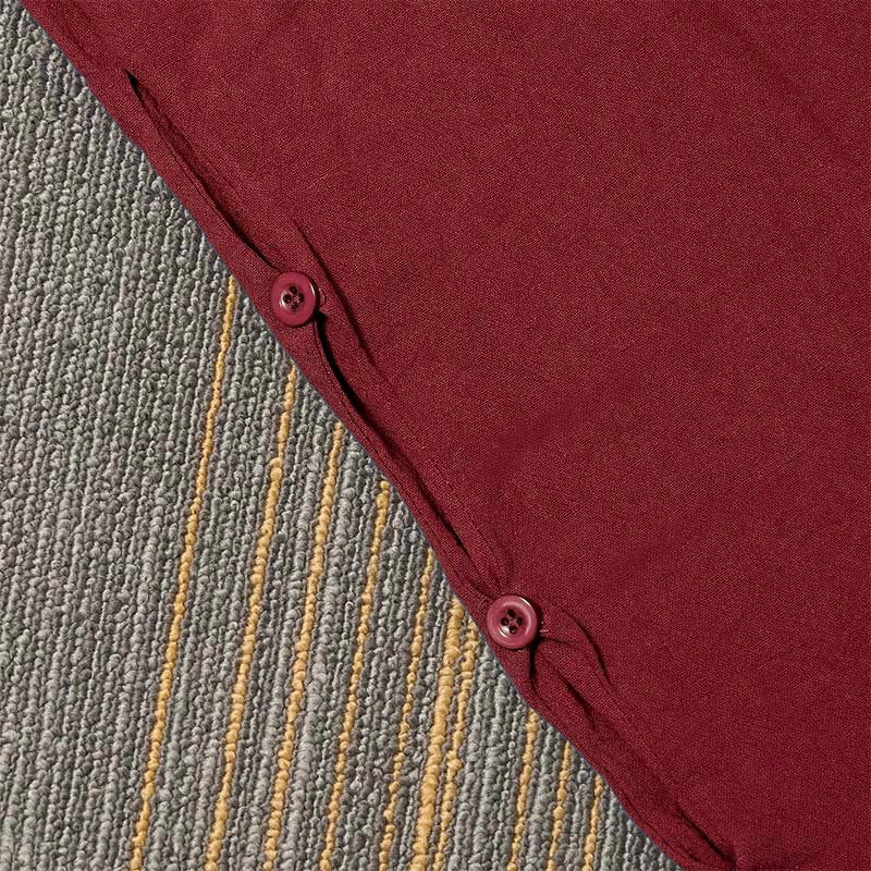 Tactile Cotton Linen Tapered Meditation Pants with Elastic Waist