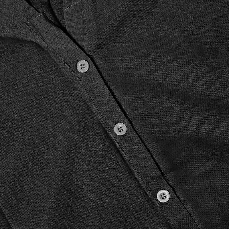 Casual Plain Button Notched Collar Women's Short Sleeve Shirt