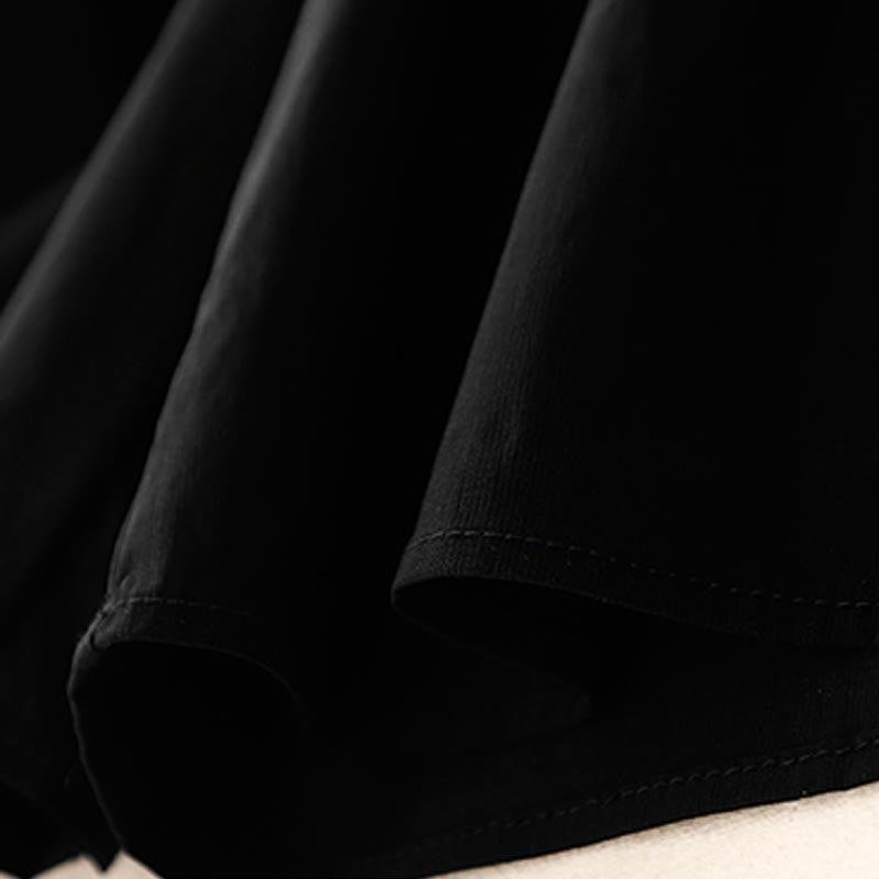 Tactile Cotton Linen Cropped Wide-Leg Meditation Pants