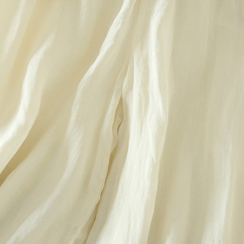 Casual Plain Lined Ribbon Elastic Women's Polyester Wide Leg Pants With Pockets