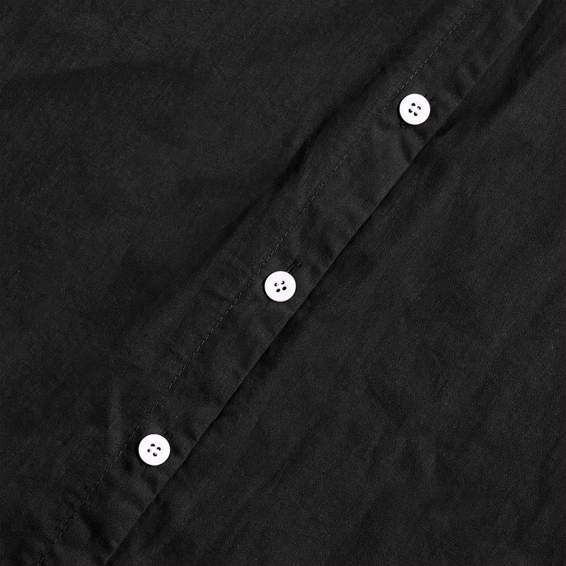 Breathable Cotton Linen Notched Collar Meditation Shirt