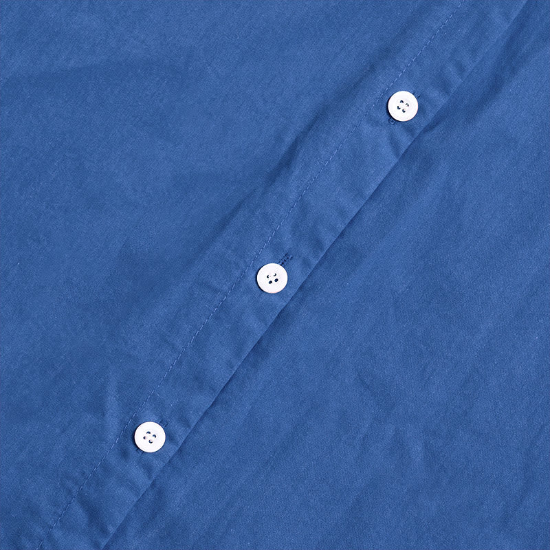 Breathable Cotton Linen Notched Collar Meditation Shirt