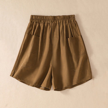 Women's Lightweight Wide-Leg Meditation Shorts