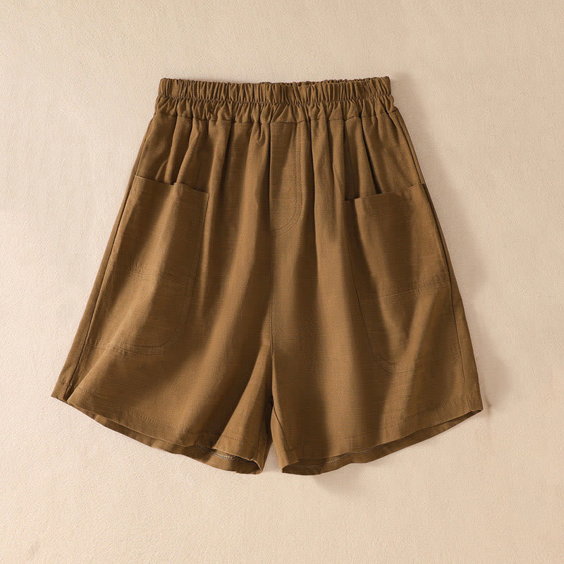 Women's Lightweight Wide-Leg Meditation Shorts