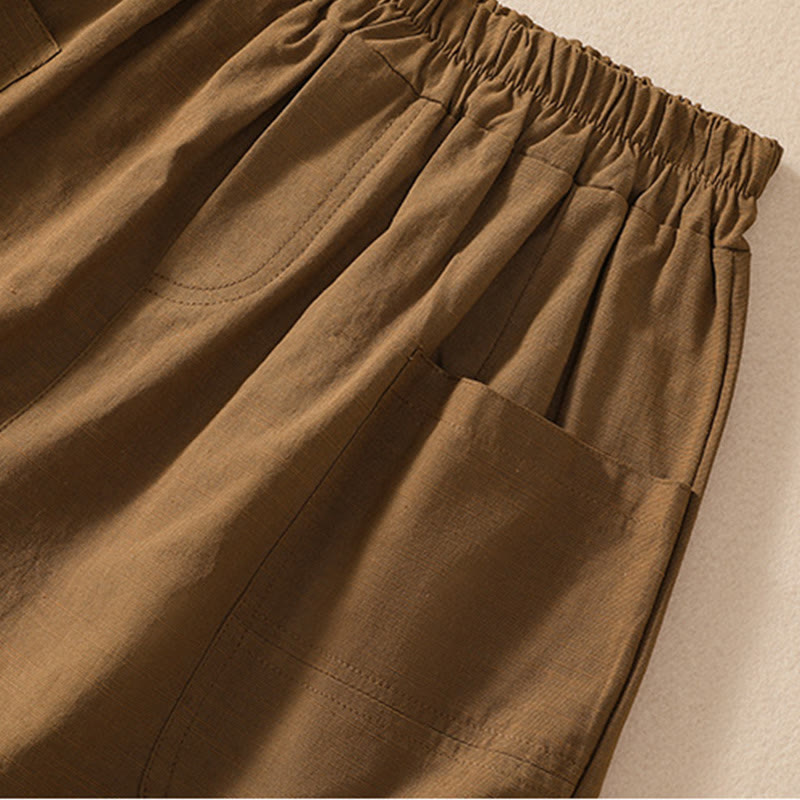 Women's Lightweight Wide-Leg Meditation Shorts