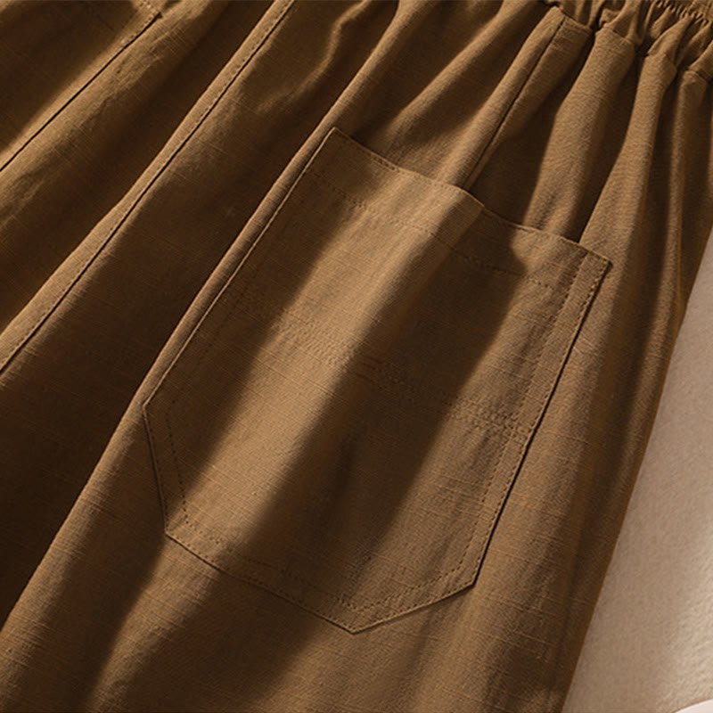 Women's Lightweight Wide-Leg Meditation Shorts